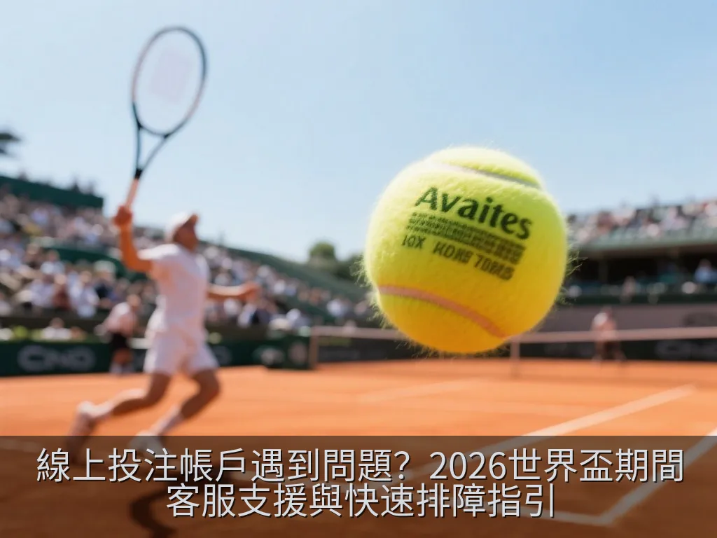 線上投注帳戶遇到問題？2026世界盃期間客服支援與快速排障指引