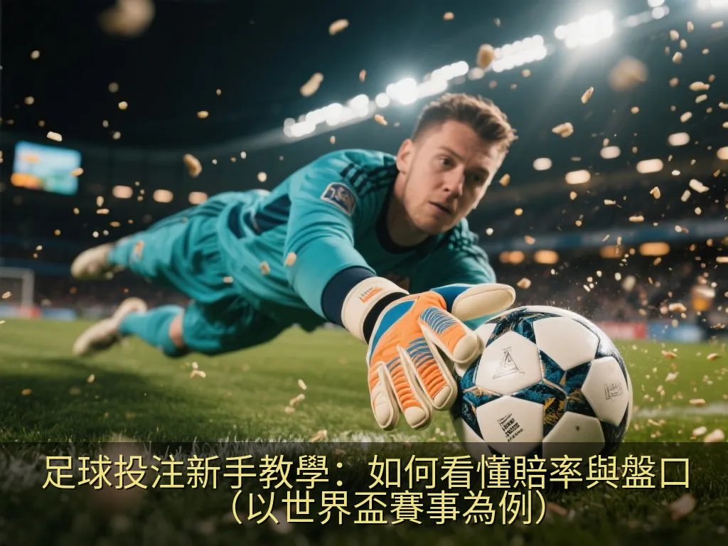 足球投注新手教學：如何看懂賠率與盤口（以世界盃賽事為例）
